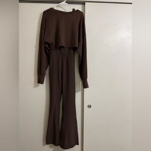 Chic Brown Women's Jumpsuit
